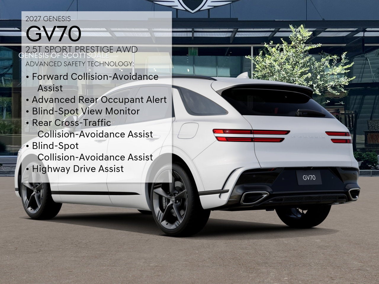 2027 Genesis GV70 2.5T Sport Prestige