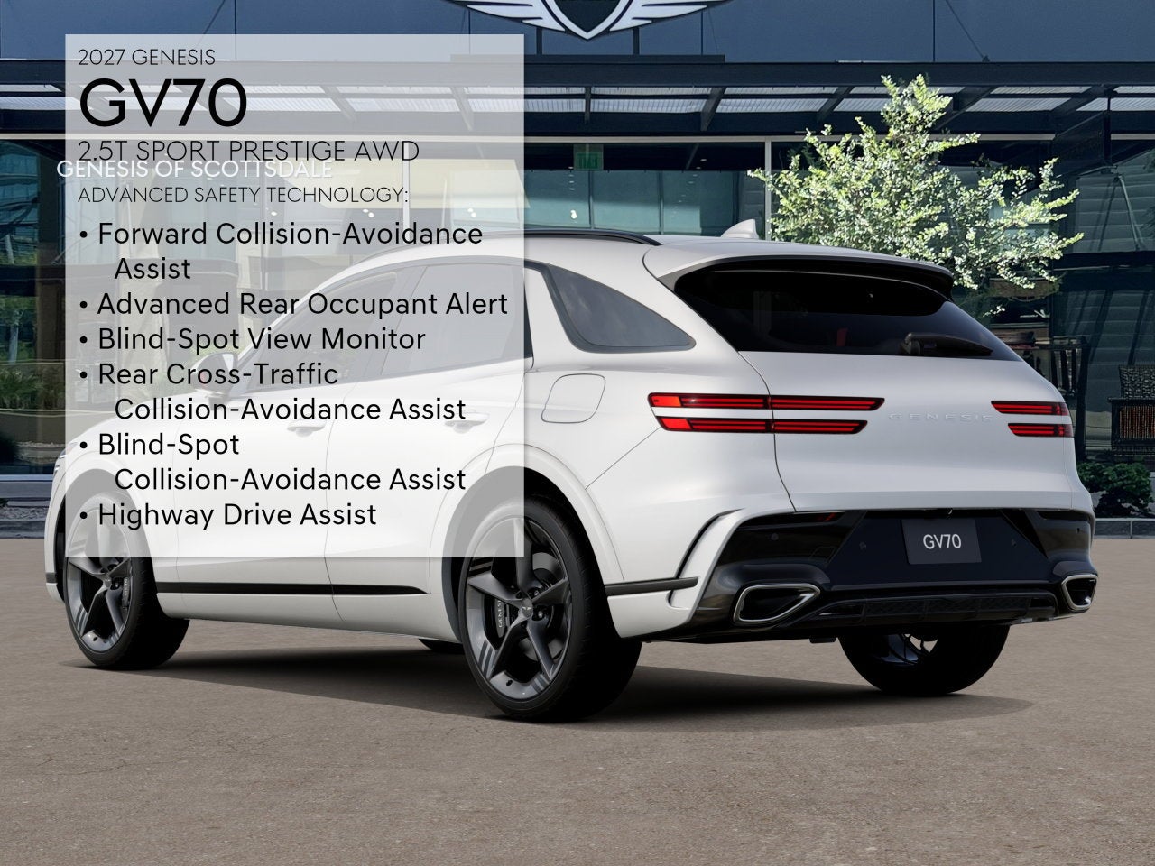 2027 Genesis GV70 2.5T SPORT PRESTIGE