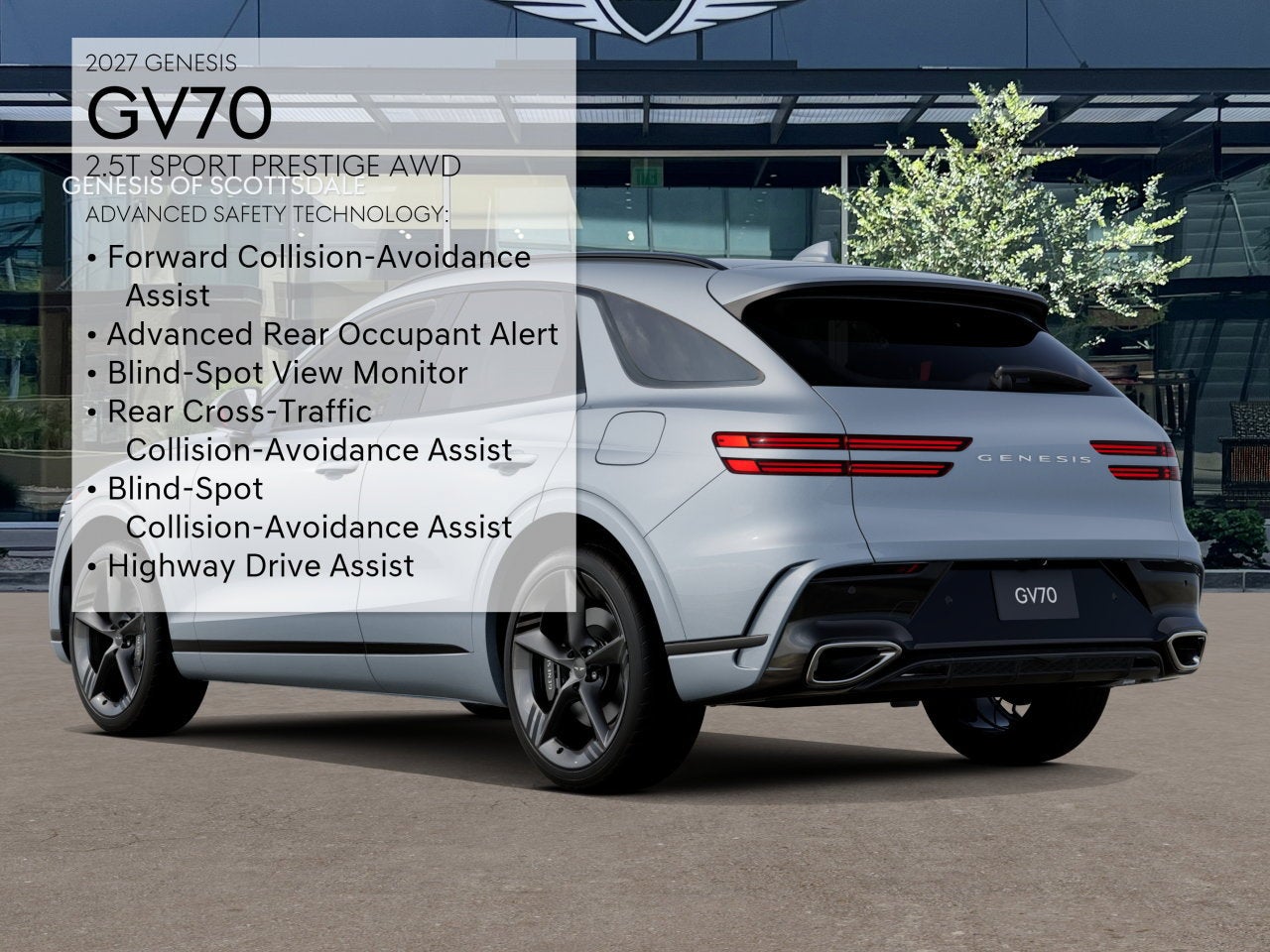 2027 Genesis GV70 2.5T SPORT PRESTIGE