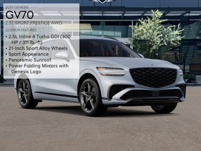 2027 Genesis GV70 2.5T SPORT PRESTIGE