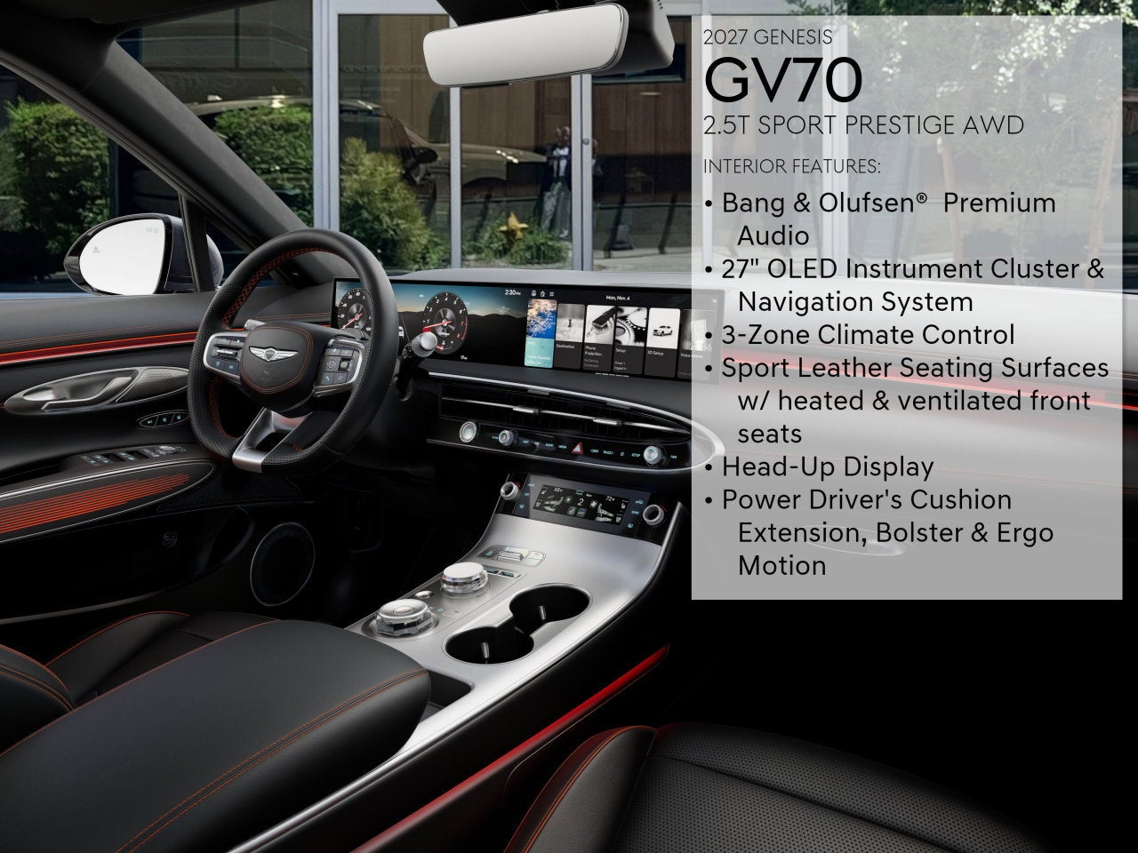 2027 Genesis GV70 2.5T Sport Prestige