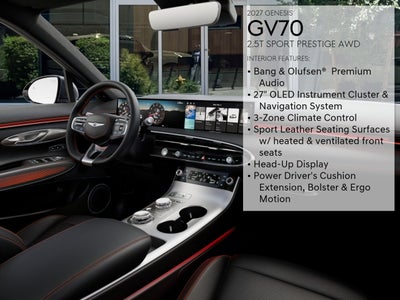 2027 Genesis GV70 2.5T Sport Prestige