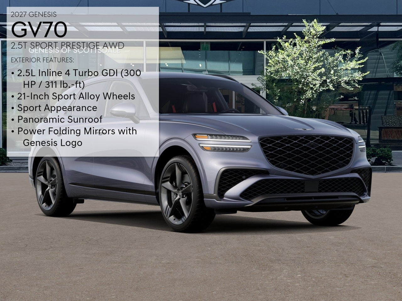 2027 Genesis GV70 2.5T Sport Prestige