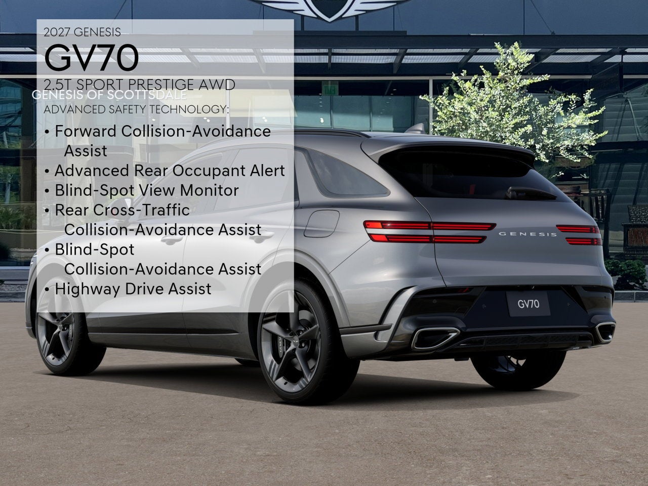 2027 Genesis GV70 2.5T SPORT PRESTIGE