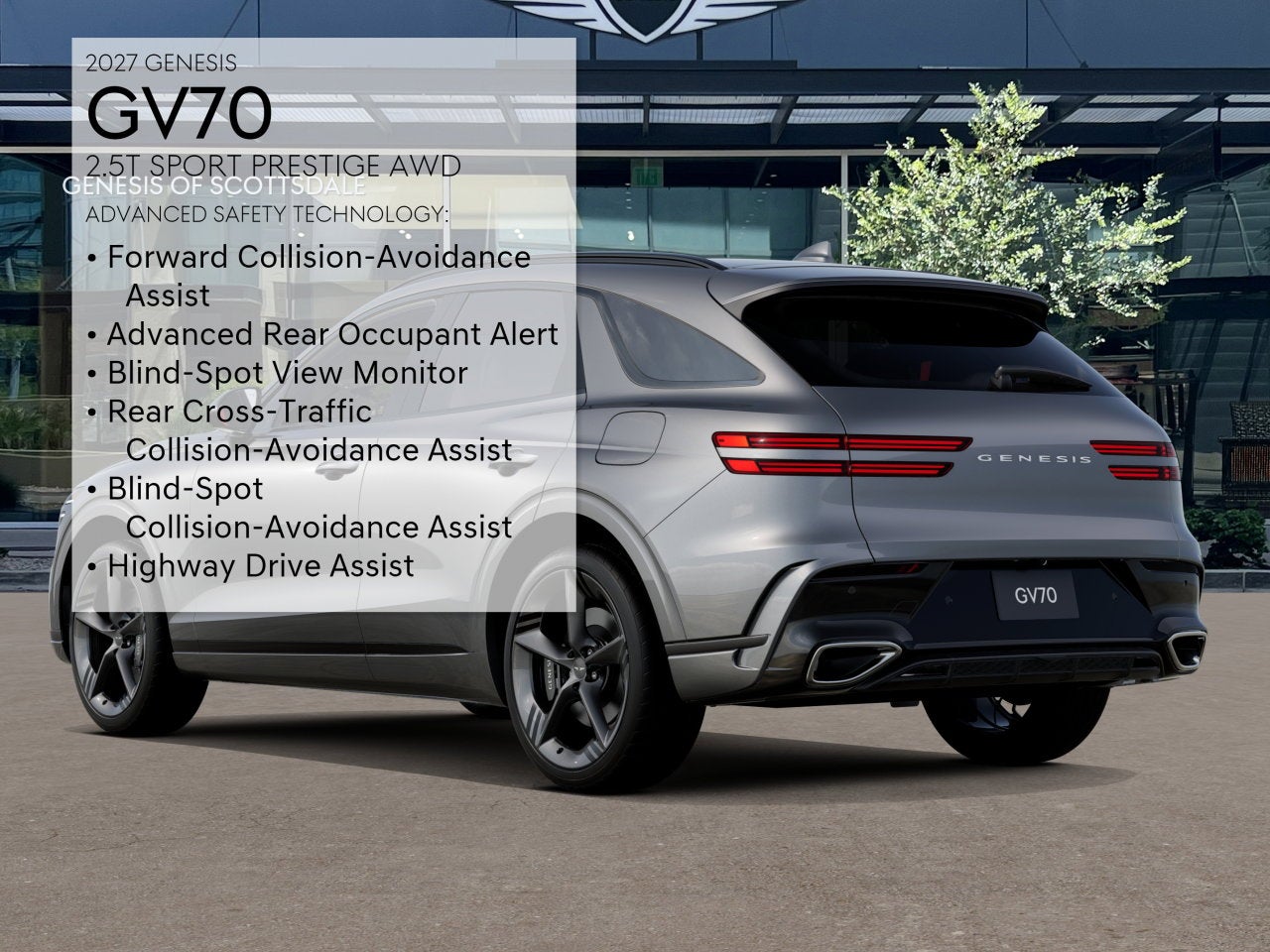 2027 Genesis GV70 2.5T SPORT PRESTIGE