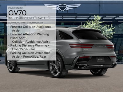 2026 Genesis GV70 3.5T Sport Prestige