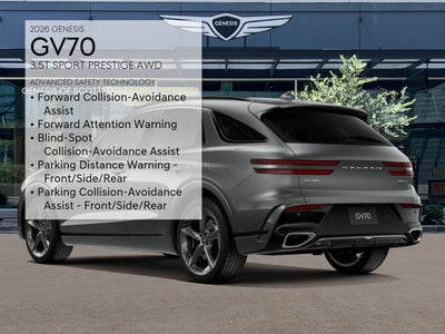 2026 Genesis GV70 3.5T SPORT PRESTIGE