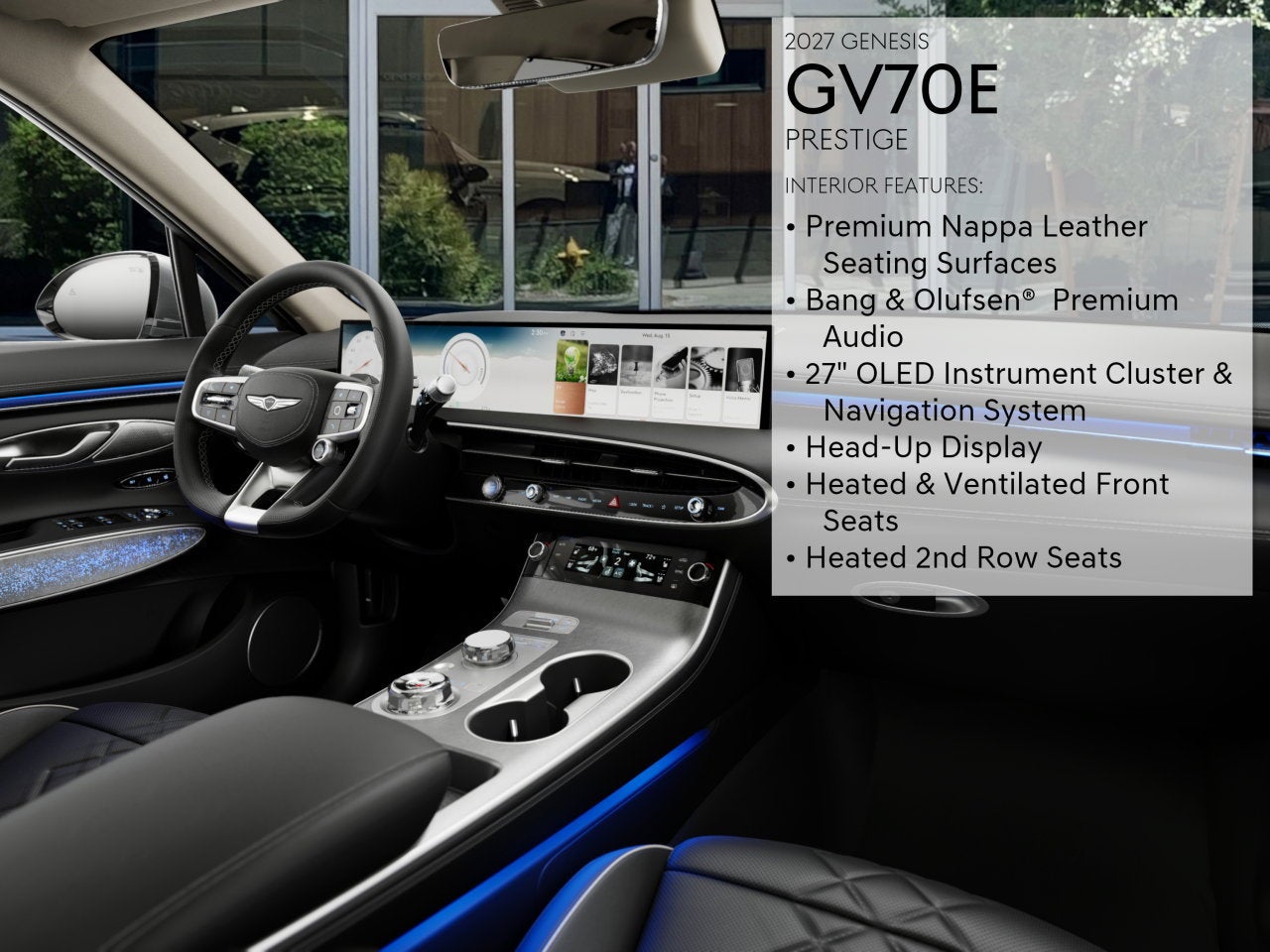 2027 Genesis Electrified GV70 PRESTIGE