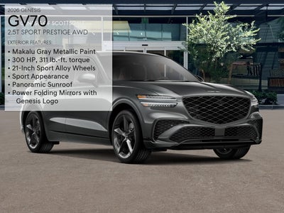 2026 Genesis GV70 2.5T Sport Prestige