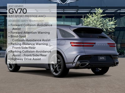 2027 Genesis GV70 3.5T SPORT PRESTIGE