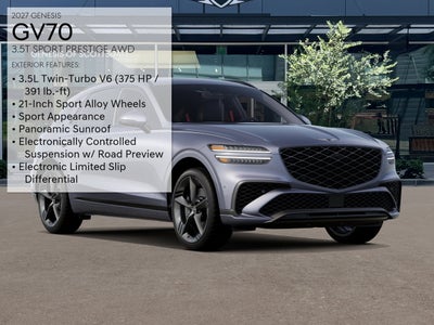 2027 Genesis GV70 3.5T SPORT PRESTIGE