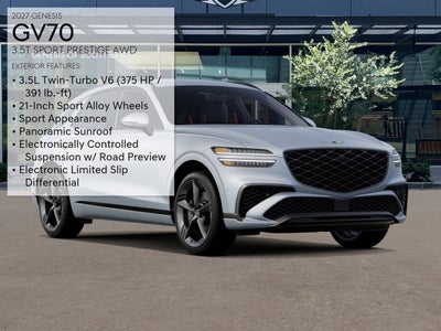 2027 Genesis GV70 3.5T SPORT PRESTIGE