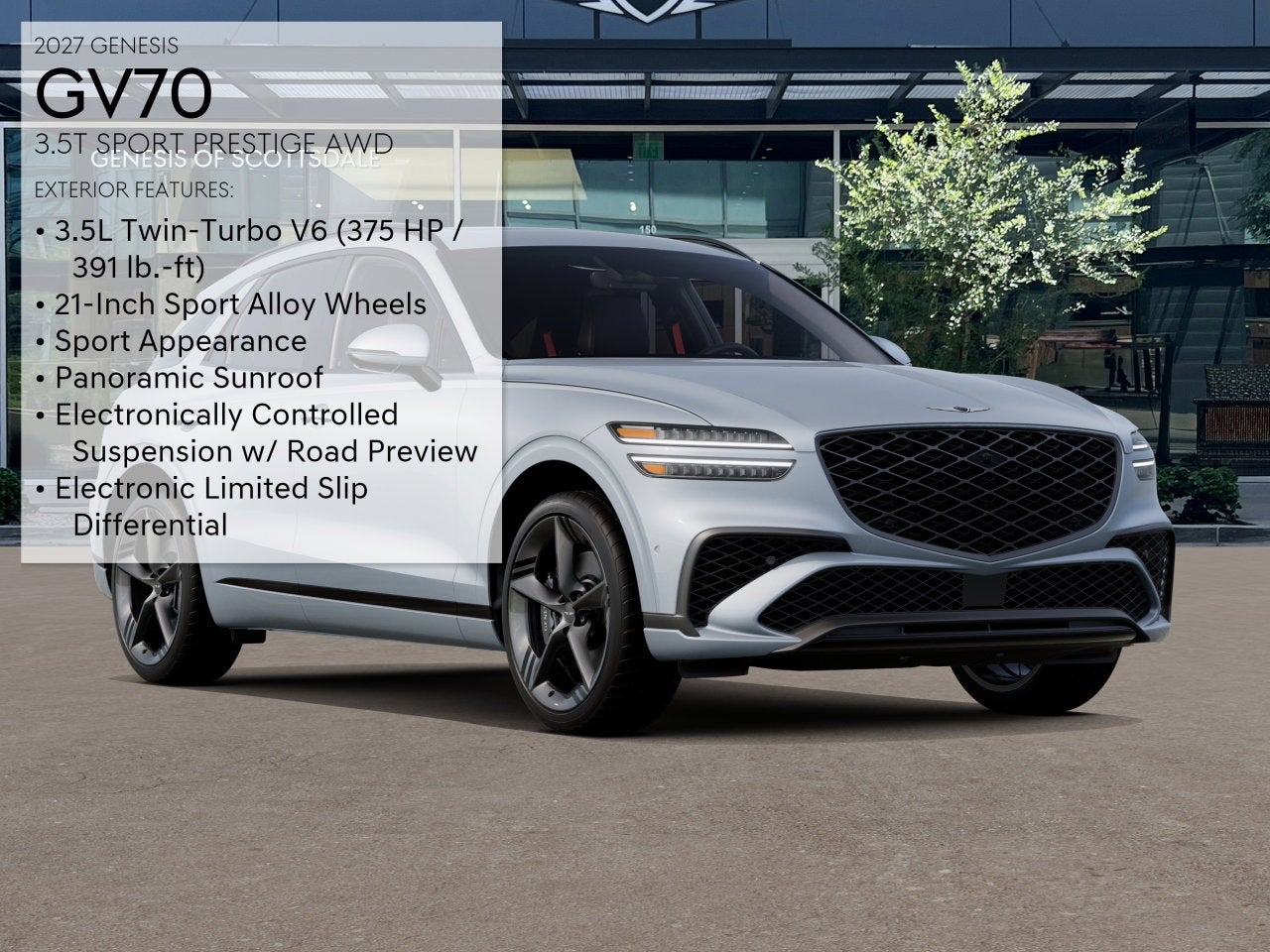 2027 Genesis GV70 3.5T SPORT PRESTIGE
