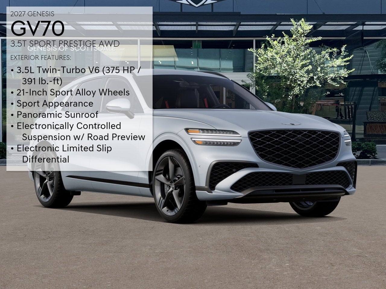 2027 Genesis GV70 3.5T SPORT PRESTIGE
