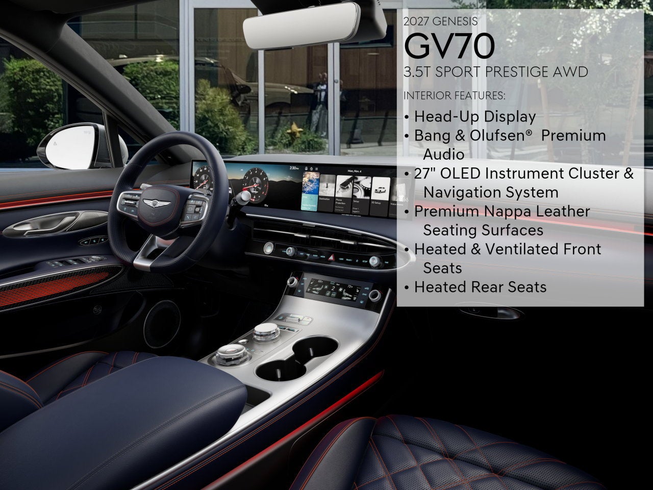 2027 Genesis GV70 3.5T Sport Prestige