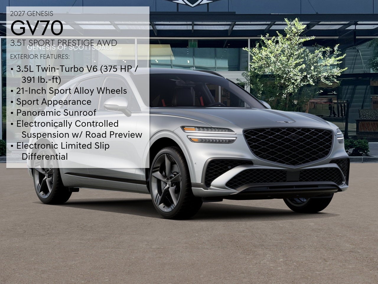 2027 Genesis GV70 3.5T Sport Prestige