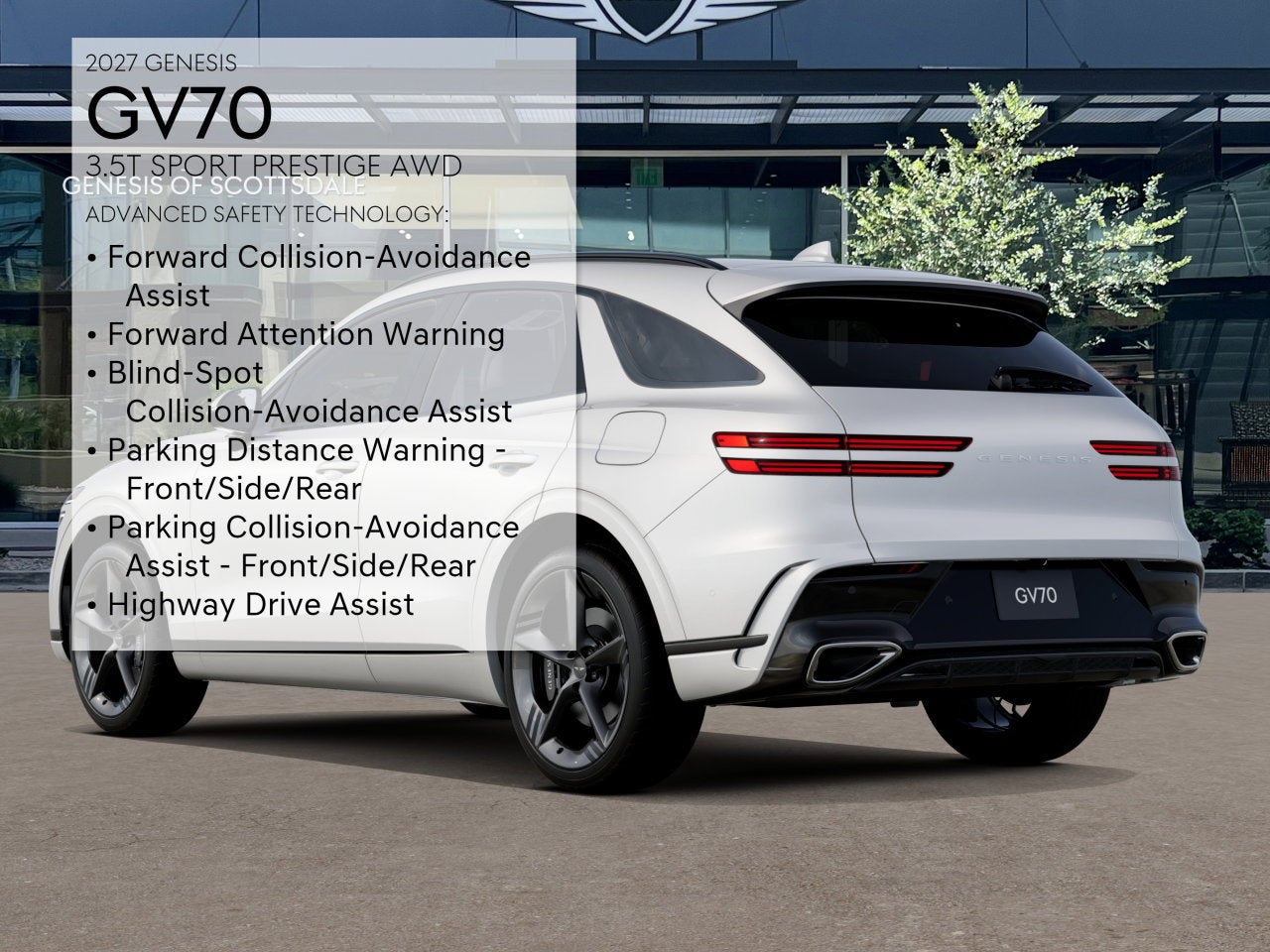 2027 Genesis GV70 3.5T SPORT PRESTIGE