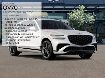 2027 Genesis GV70 3.5T SPORT PRESTIGE