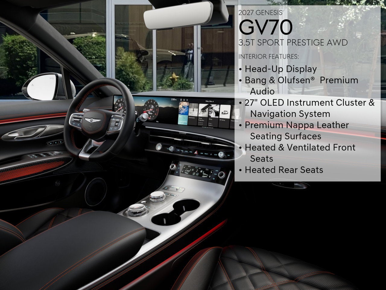 2027 Genesis GV70 3.5T Sport Prestige
