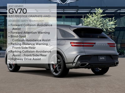 2027 Genesis GV70 3.5T Prestige Graphite