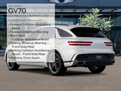 2027 Genesis GV70 3.5T PRESTIGE GRAPHITE