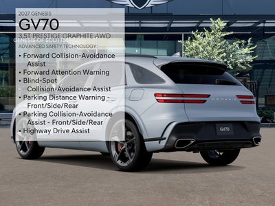 2027 Genesis GV70 3.5T PRESTIGE GRAPHITE
