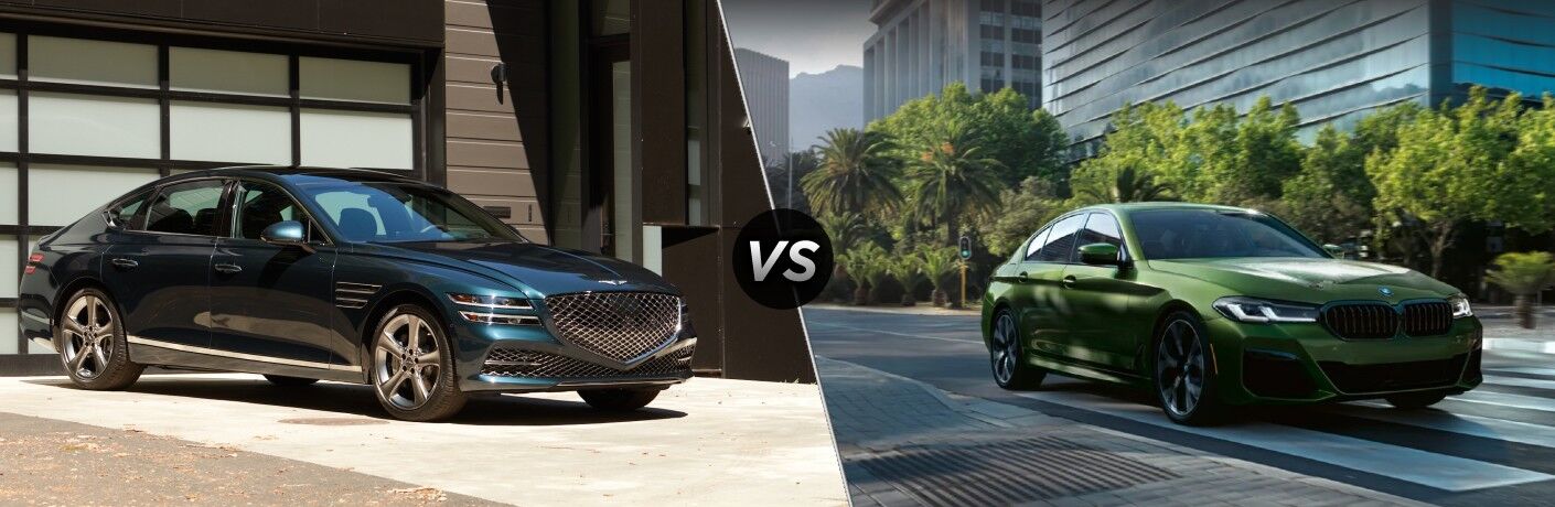 Genesis G80 vs BMW 5 Series