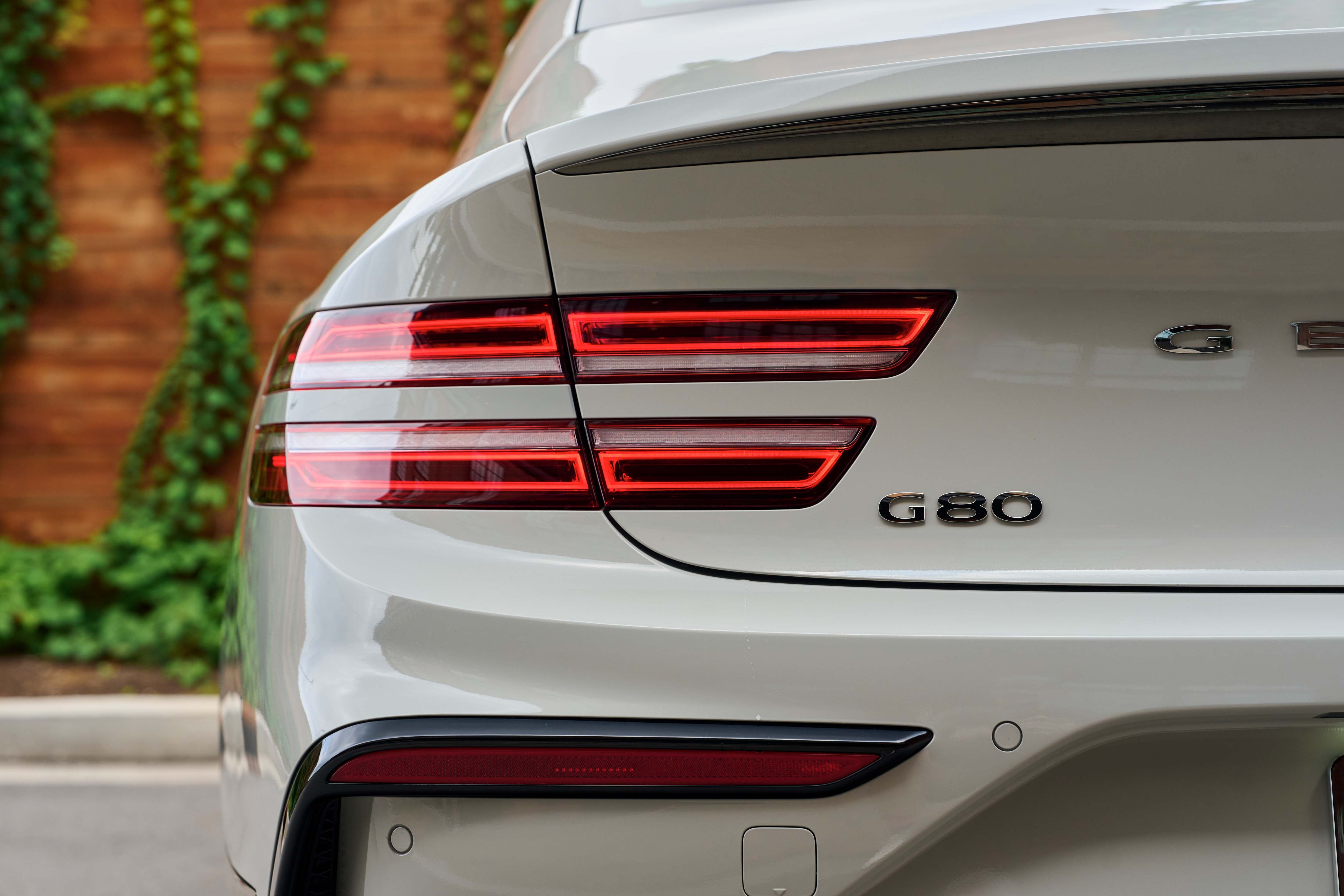 Genesis G80 rear view