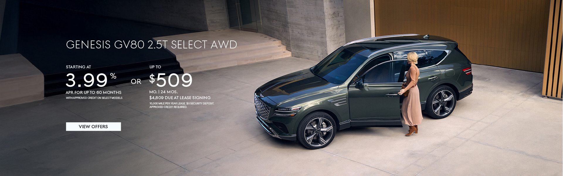 2026 GV80 2.5T Select AWD