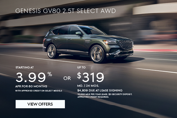 2026 GV80 2.5T Select AWD