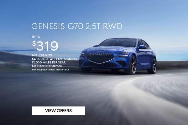 2026 Genesis G70 2.5T RWD