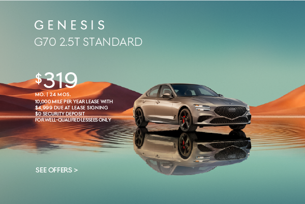2026 Genesis G70 2.5T Standard