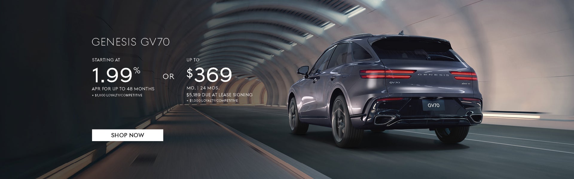 GV70 Lease/APR