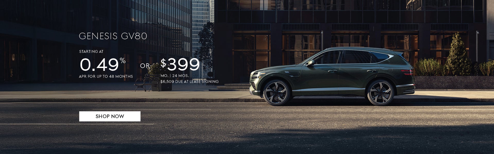 GV80 Lease/APR